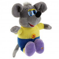 Interactive soft toy gray mouse Motya from the cartoon Cat Leopold