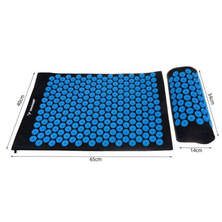 Set for self-acupuncture massage - mat, pillow, massage balls with thorns, applicators Trizand