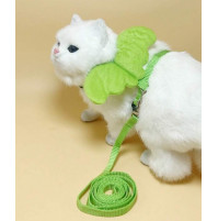 Ergonomic harness, leash Wings of Angels for walking with cats