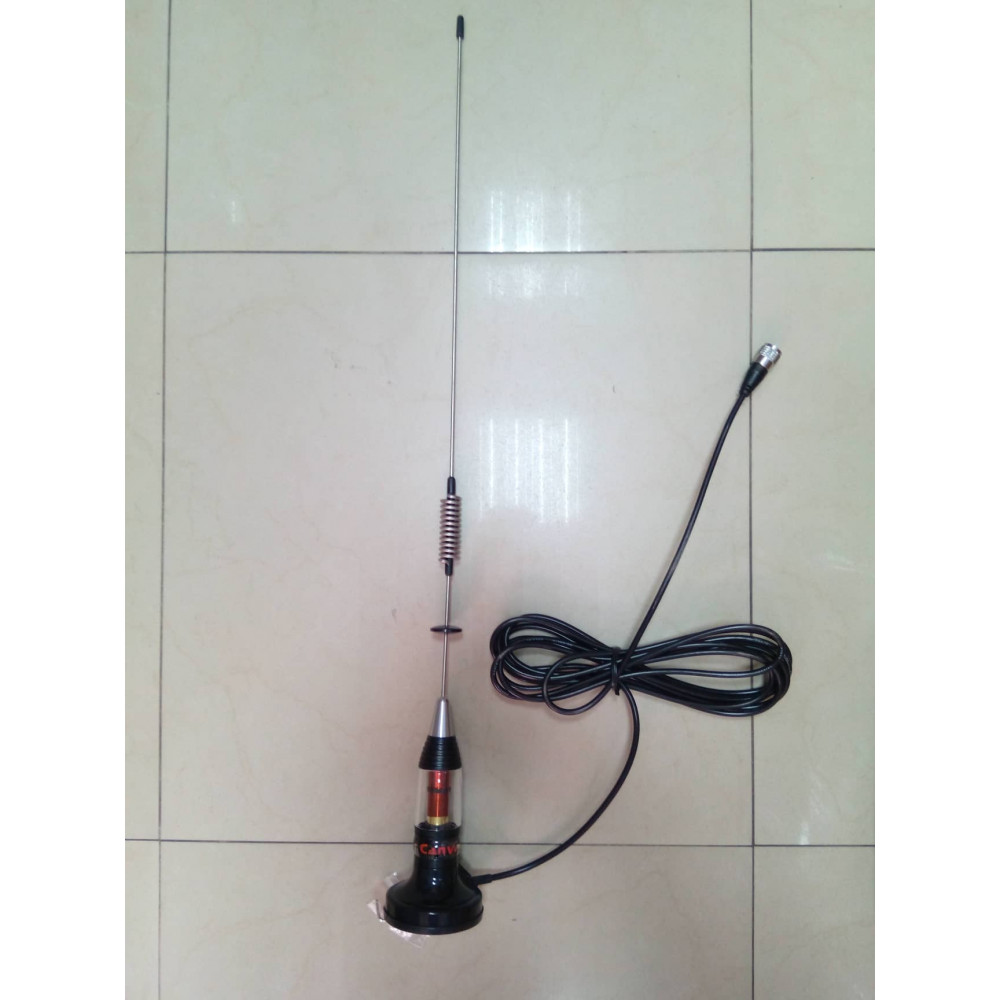 Mobile CB antenna for car radio stations