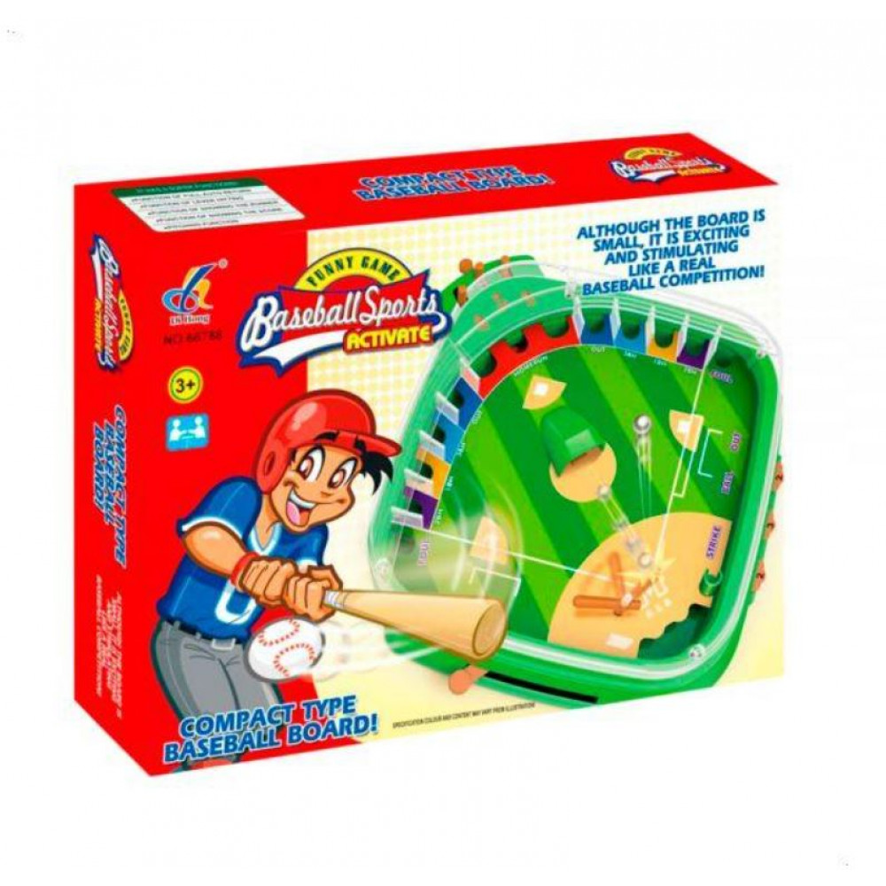 Bērnu ģimenes galda spēle Īsts beisbola laukums, Baseball Sports Activate