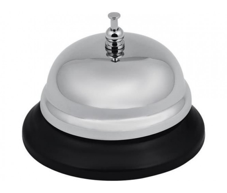Stainless steel Table bell for call the administrator, seller, waiter, reception desk, shops