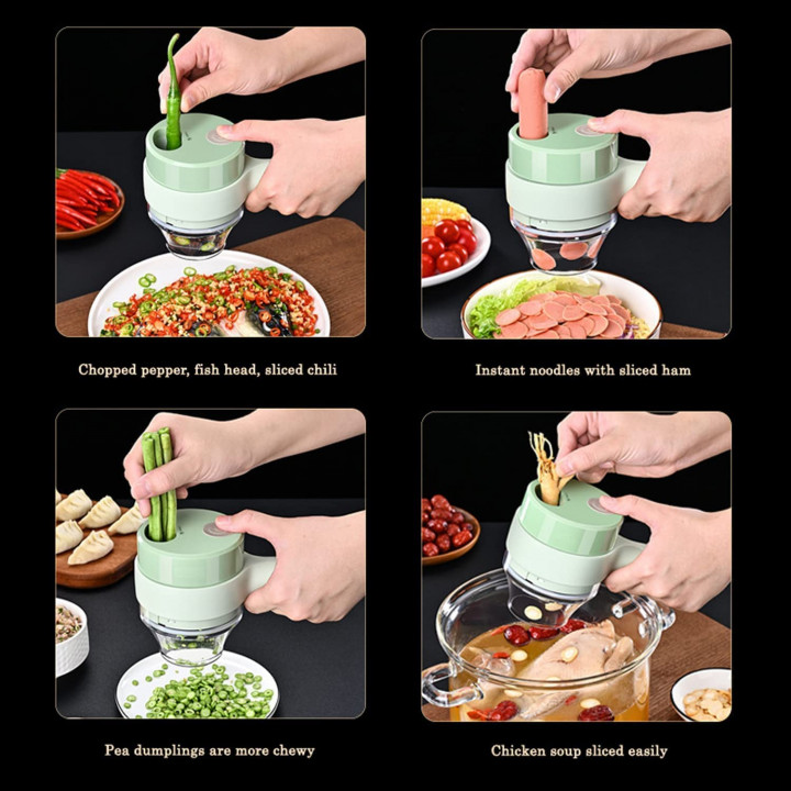 Manual Food Chopper Food Processor Vegetable Fruits Meat Cutter Shredder  Garlic Onion Chopper Gadgets for Men Kitchen Gadgets