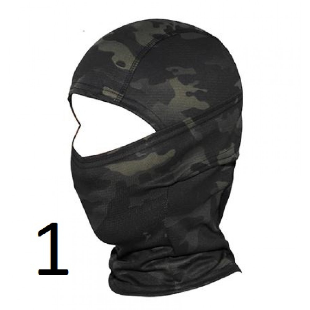 Stylish balaclava of different colors for hunters, fishermen ...