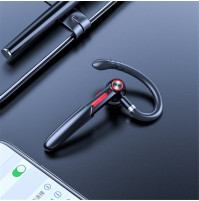 Bluetooth 5.0 business headset with clear microphone, powerful battery, noise reduction, for car drivers, truckers, ME-100