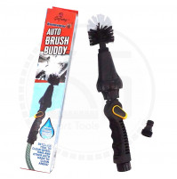 Brush Hero 360 Wheel Brush Hero - Car Wheel Cleaning Brush - Car Wash Accessories, Supplies - Attaches To A Hose to Clean your Car Rims, Motorcycles, Bicycles, BBQ Grills, Outdoor Furniture, Boats