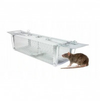 Cage trap for large rodents - martens, rats