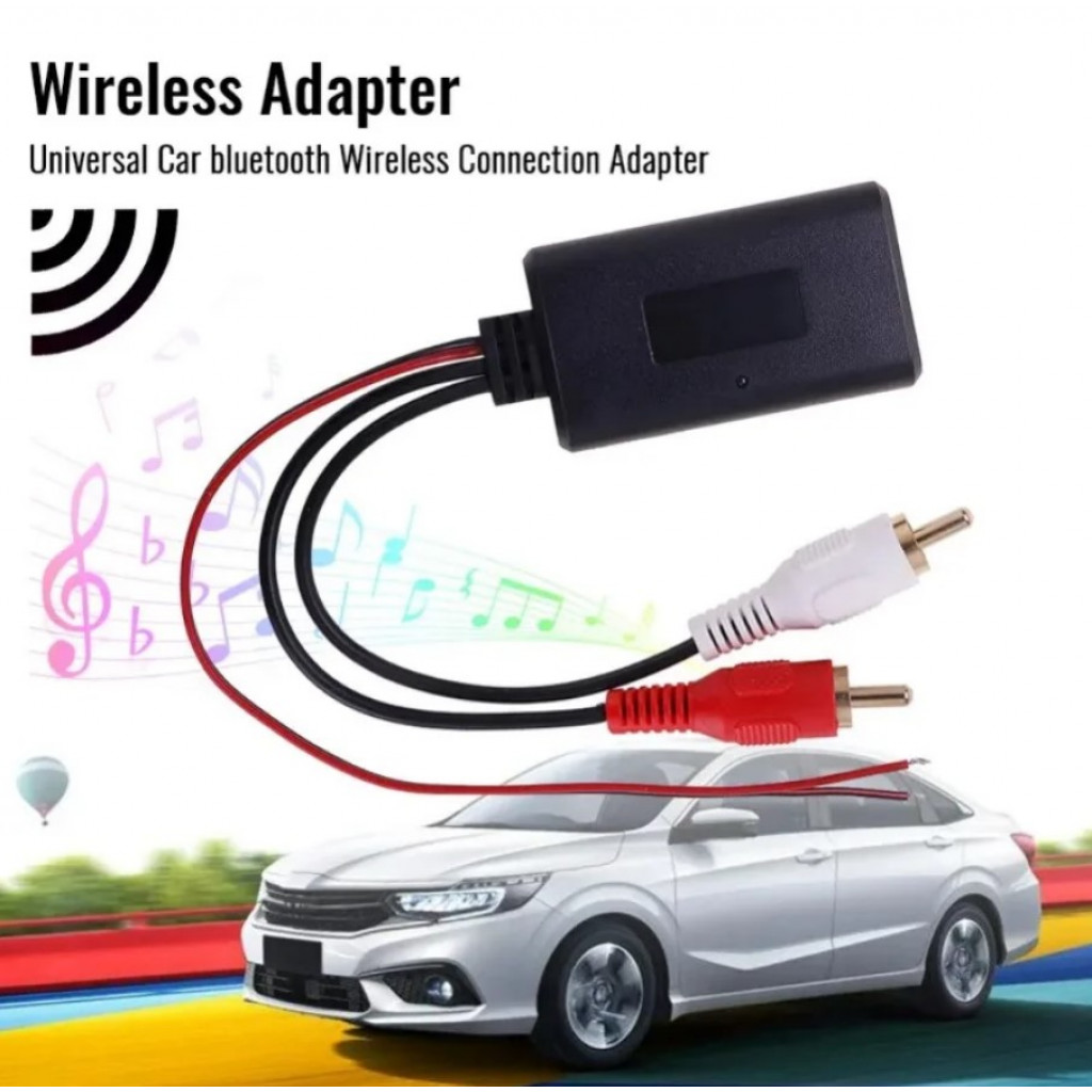 Wireless built-in Bluetooth AUX module with RCA tulip - Sikumi.lv. Gift ...