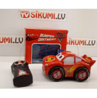 Car on the radio control Lightning McQueen from the cartoon Cars