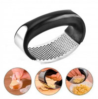 Manual press, stainless steel press for quick and easy garlic chopping, does not absorb odor