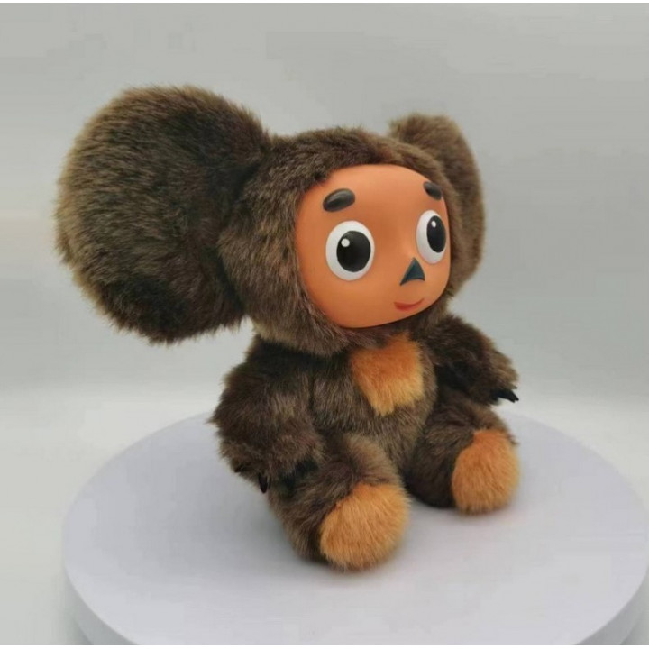 6 Cheburashka Doll Russian Cartoon Plush Toy Stuffed Чебурашка Мягкая  Игрушка