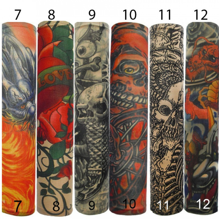 FakeTemporary Tattoo Sleeves Tattoos Full Long Slip On Arm Tattoo Sleeve  Kit Men