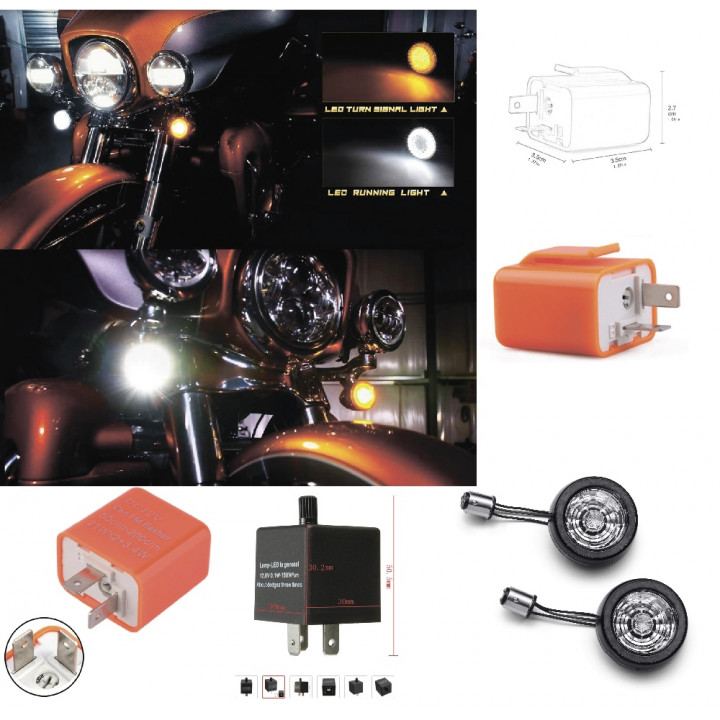 2 or 3 pin relay for LED turn signal lights Sikumi.lv. Gift Ideas