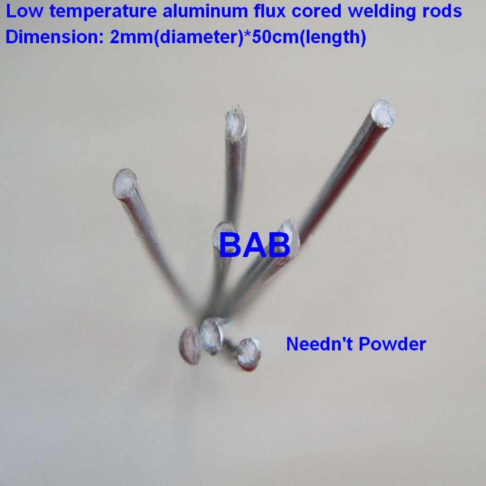 Aluminum solder for welding aluminum surfaces with with a low-temperature gas burner
