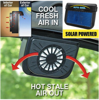 AUTO-COOL SOLAR POWERED CAR EXHAUST FAN