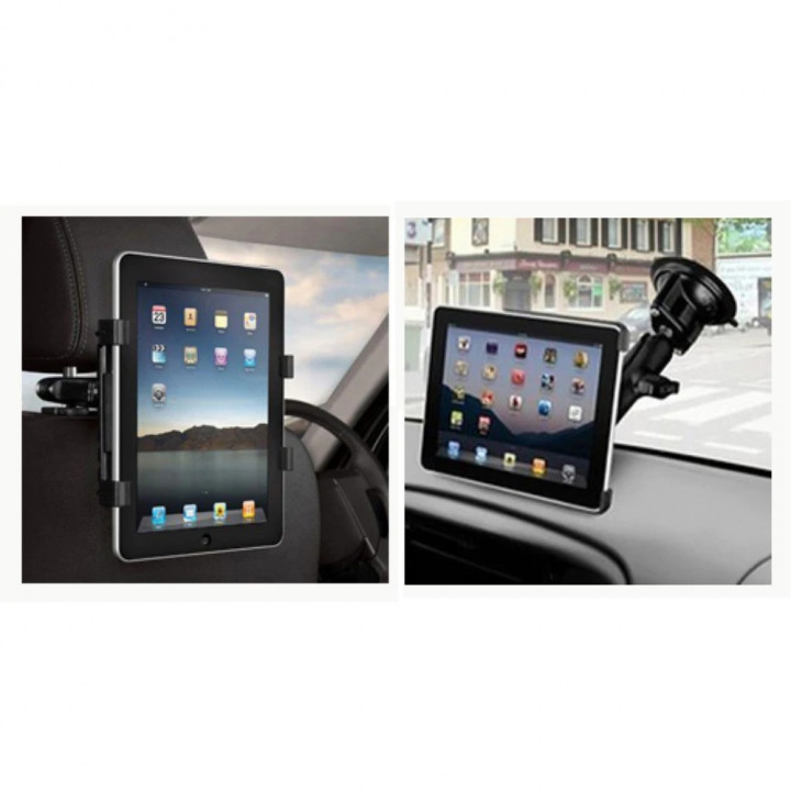 Windshield or backseat holder for tablet computer - . Gift Ideas