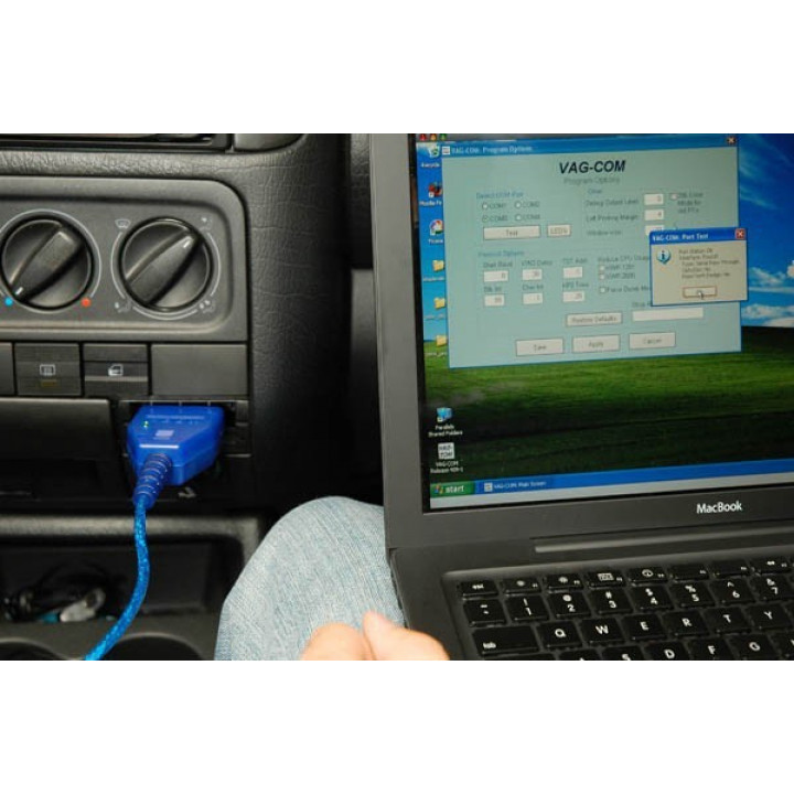 Auto datora diagnostikas iekārta, ELM 327 OBD ll - USB adapteris VAG COM 409.1 KKL USB