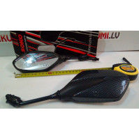 Carbon motorcycle mirrors