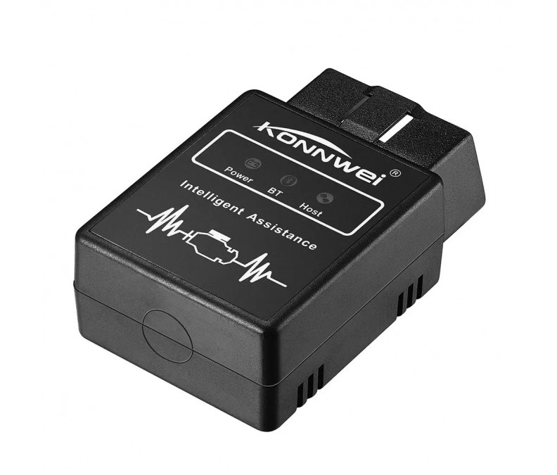Беспроводной адаптер Elm327 Bluetooth OBD2 V1.5 для диагностики автомобиля OBD-II Konnwei KW902