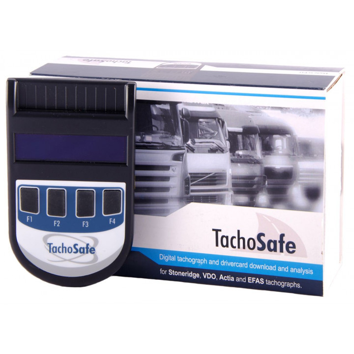 RS card Tahogrāfa un vadītāja kartes nolasīšanas ierīce TACHO2SAFE, domāta kravas automašīnām