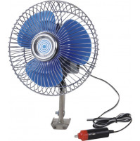 12 Volt oscillating fan for cars