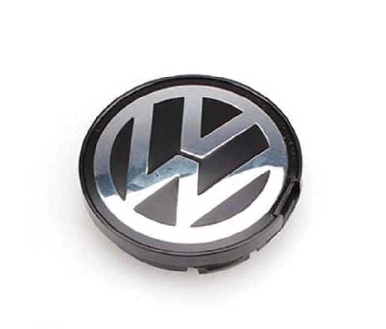 Volkswagen Hub Logo Emblem Wheel Center, 65 / 68 mm