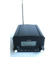 1W/7W FM broadcast transmitter radio station audio converter built-in PLL frequency + Small antenna