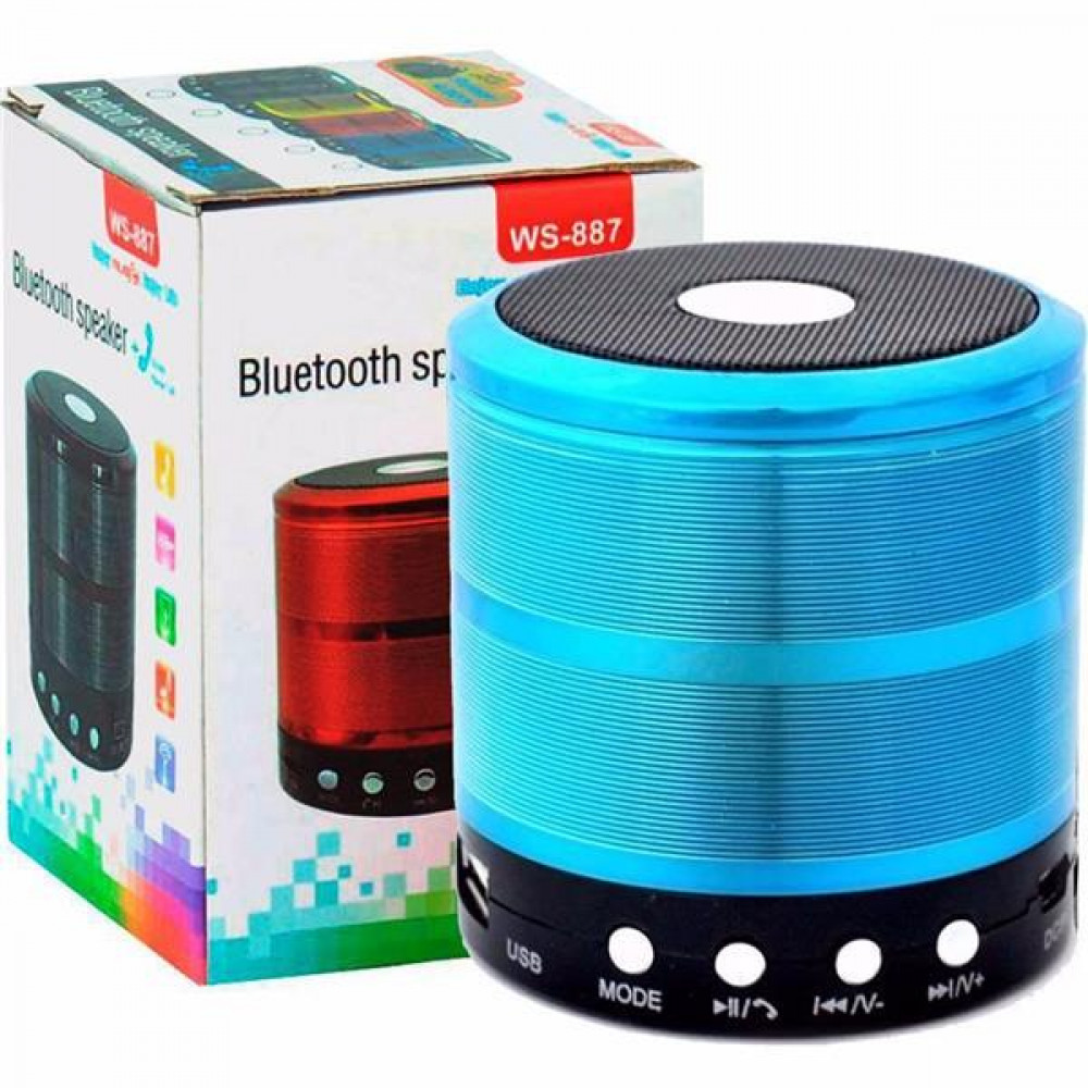 Portable Bluetooth wireless speaker with microphone, media center
