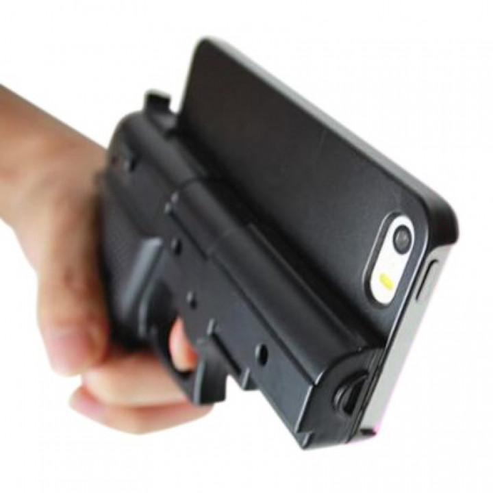 iPhone 5/5s/6 case gun