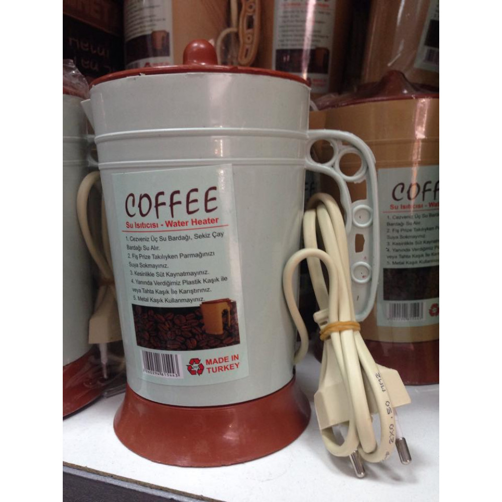 Kafijas krūze - sildītājs, rozetei 230V