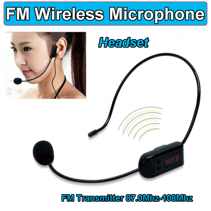 UHF Wireless Microphones Stage Wireless Headset Sikumi.lv. Gift