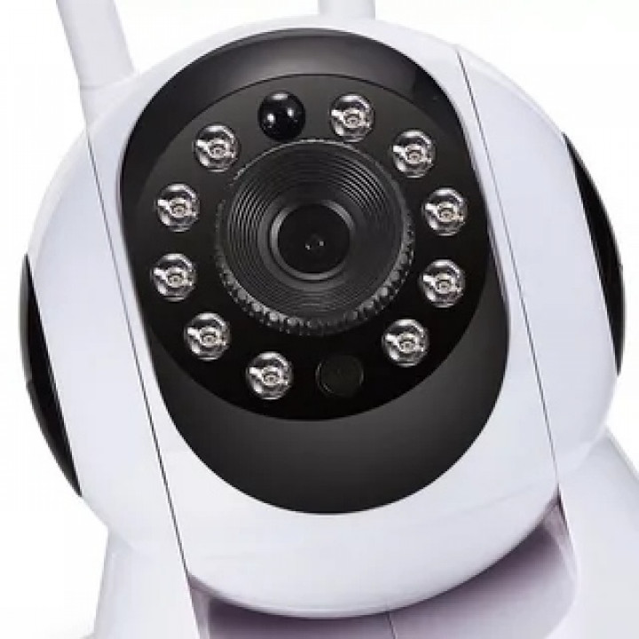 355 ° Swivel Wi-Fi IP HD - wireless video surveillance camera with voice intercom, video recording and streaming to a smartphone