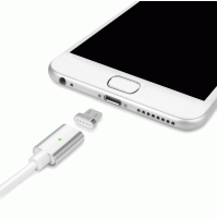 Magnētiskais micro USB kabelis telefonu uzlādēšanai