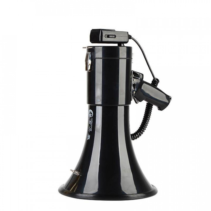 Professional very loud rupor, megaphone of American Policemen MEGAPHONE MP 50W with mp3 payer
