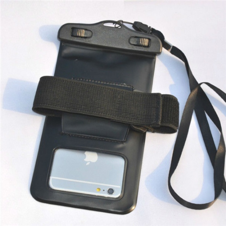 Waterproof Case Pouch for Mobile Phone with Armband Strap