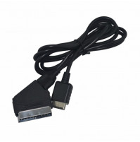AV MULTI OUT male / paps to SCART male / paps vads kabelis Playstation PS1 PS2 PS3 pieslēgšanai pie veca televizora