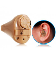 Iekšauss mini skaņas pastiprināšanas aparāts dzirdes uzlabošanai 
