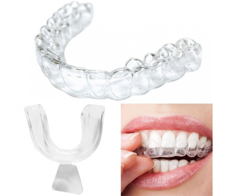 Universal relaxation mouthguard against night squeaking of teeth - bruxism