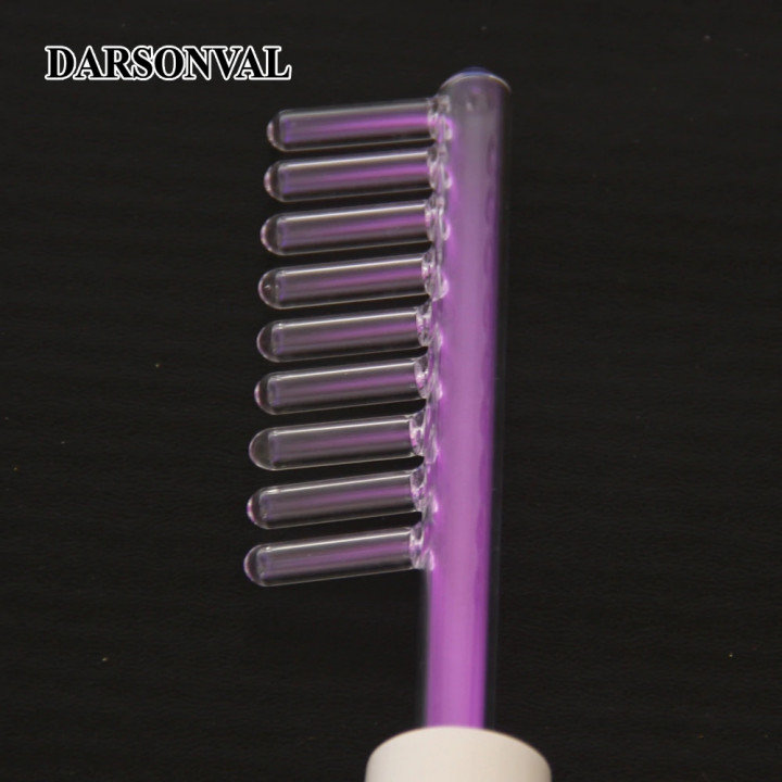 Darsonval Purple Comb Electrode