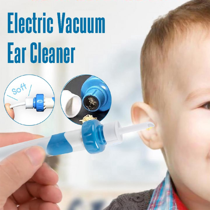 C-ears vakuuma ausu tīrītājs ar mīksto uzgali bērniem un pieaugušajiem