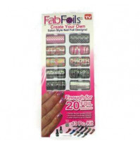 Fab Foil nail design complect