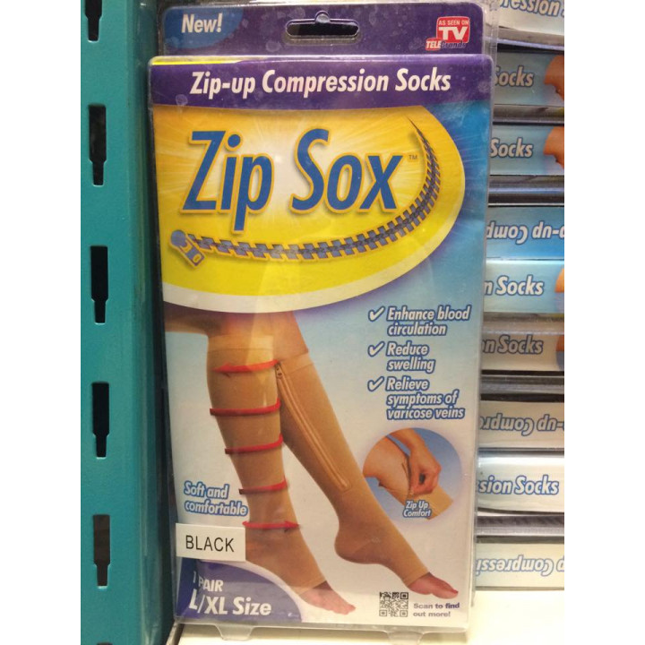 Zip Sox Zip Up Compression Socks