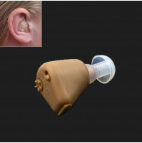 Uzlādējamais iekšauss mini skaņas pastiprināšanas aparāts dzirdes uzlabošanai 
