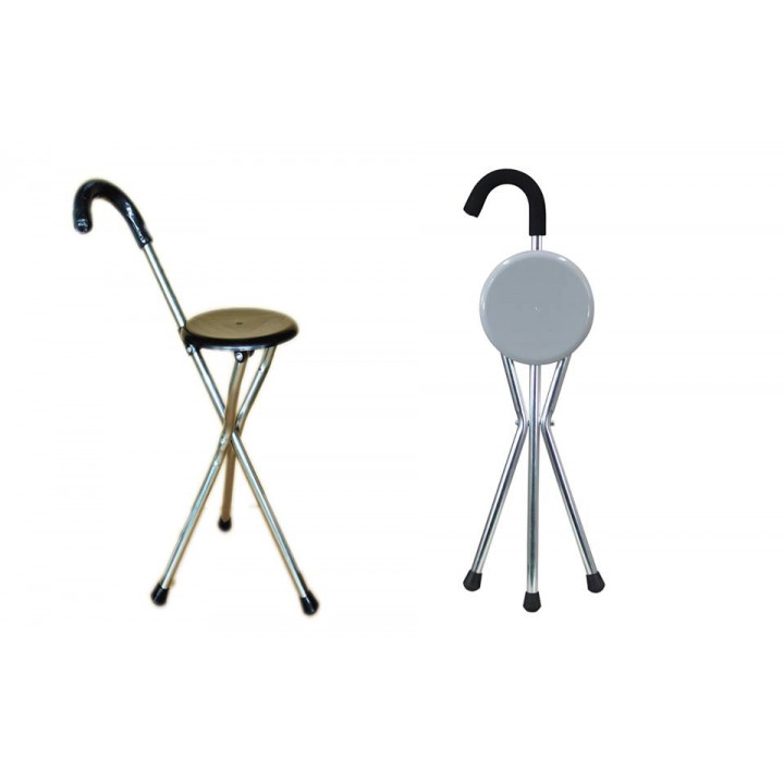Chair cane, auxiliary walking stool for disabled, seniors