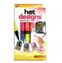 Hot Designs Glitz and Glam Nail Art Pens 