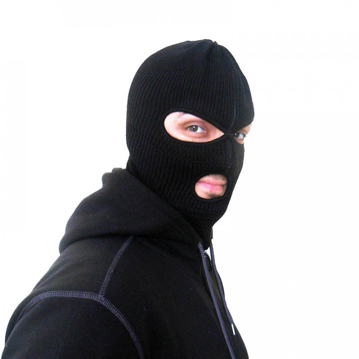 Knitted woolen balaclava mask - Riot Police special Forces tactical full face cap