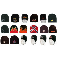 Bikers beanie, 18 embroidery options