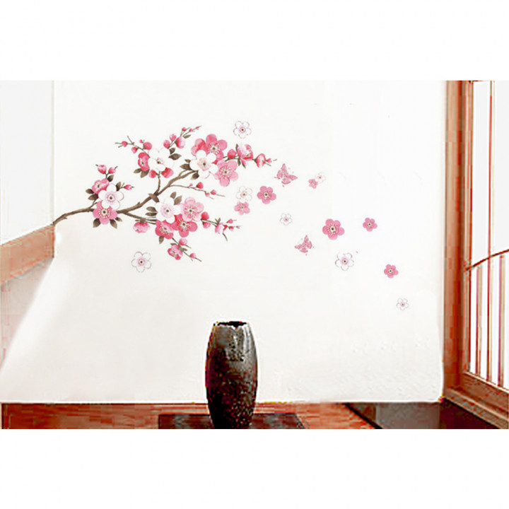 Room wall sticker decall decor Sakura in bloom