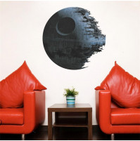 Room wall sticker decall decor Star of Death from Star Wars