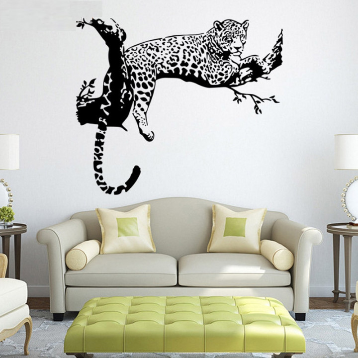 Children room wall sticker decall decor Leopard - . Gift
